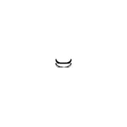 Audi A3 8P Sline Front Splitter | 2008-2013 — product view