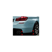 BMW F10 F11 Rear Splitter | 2011-2017 — fitted view