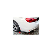 BMW F32 F33 F36 Rear Splitter | 2014-2020 — fitted view