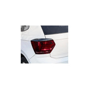 Volkswagen Polo MK6 Rear Light Eyebrows | 2018-2021 — fitted view