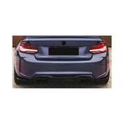 BMW M2 F87 Diffuser | 2016-2021 — fitted view