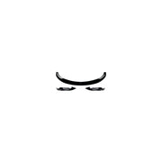 BMW F32 F33 F36 MP Front Splitter (1 pc blow mold solid back) | 2014-2020 — product view