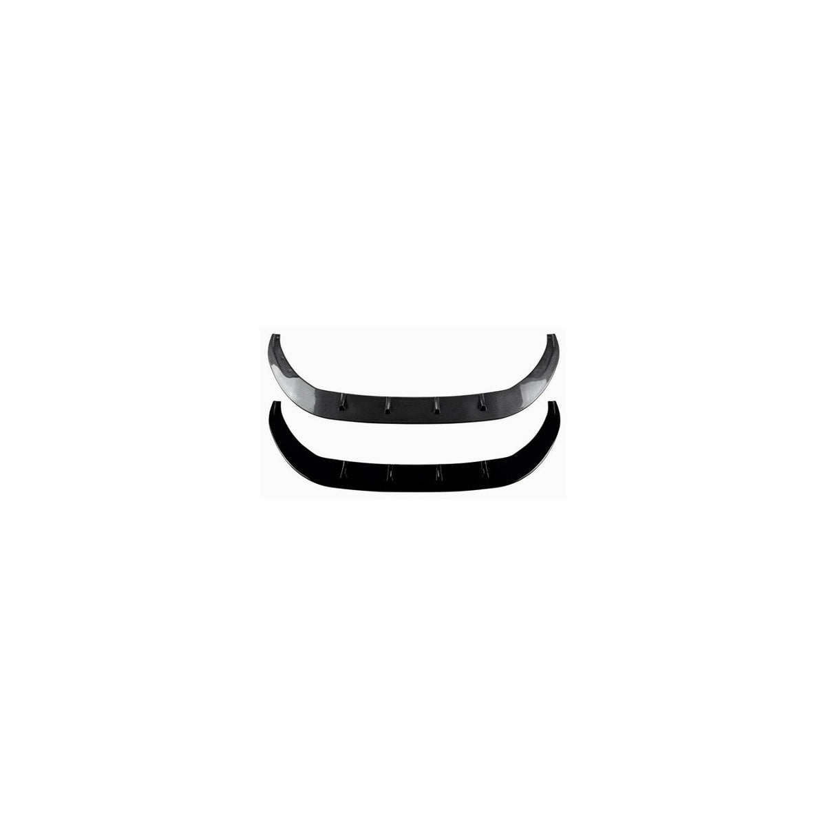 Audi A3 S3 8Y Pre-facelift Front Splitter (1pc vacuum mold hollow back) | 2020-2024 — product view